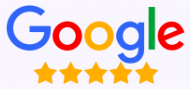 5 STAR GOOGLE REVIEWS