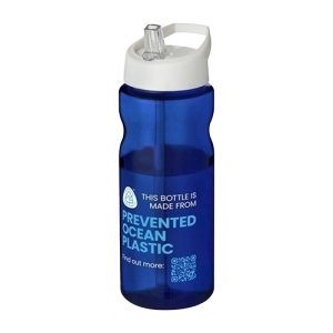 H2O Active | 650 ml Sports Bottle | Prevented Ocean Plastic | Full-Colour