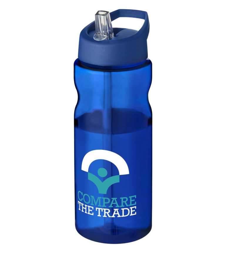 Custom Printed Blue Sports Water Bottle 1 Colour