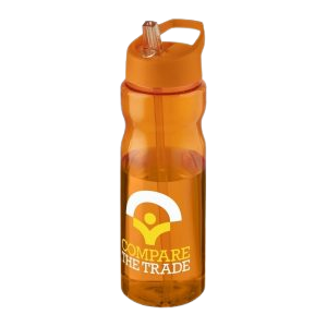 H2O Active | 650 ml Spout Lid Sports Bottle | Custom-printed | 1-Colour Print