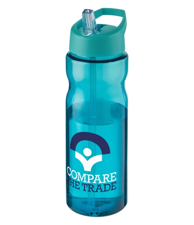 Custom Printed Aqua Sports Water Bottle 1 Colour