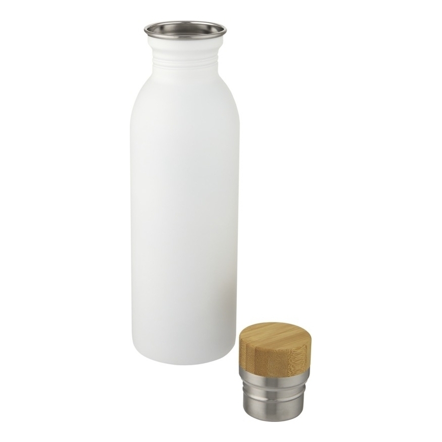 Custom printed Kalix water bottle - white