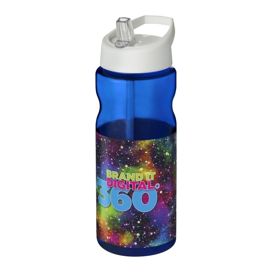 Custom Printed Purple Sports Water Bottle Full Colour