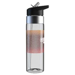 Full Colour Custom Printed Trendy Tritan Water Bottle