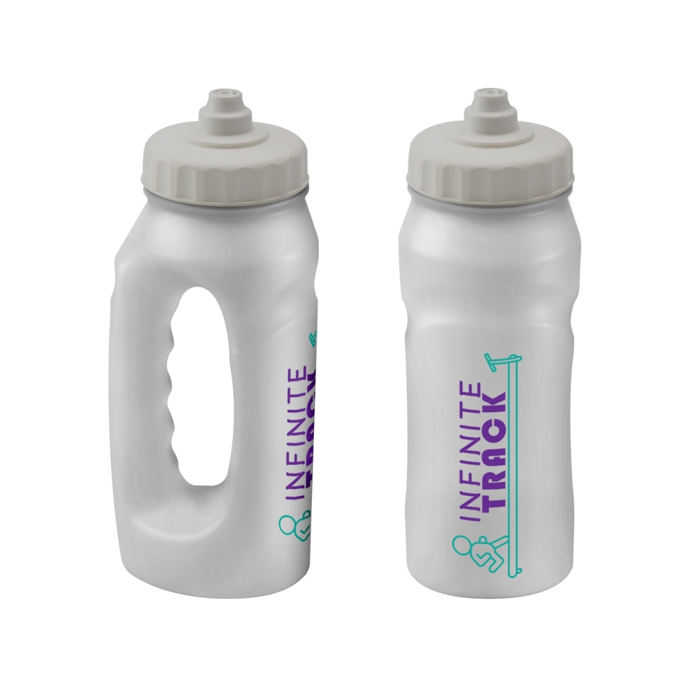 Custom Printed Jogger-ClearBody-WhiteValveLid-Branded