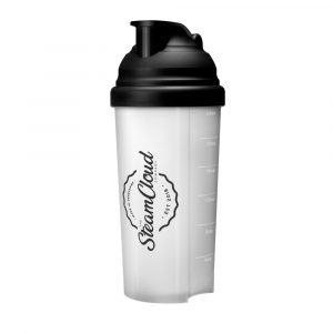 Custom Printed Black Protein Shake Bottle 1 Colour