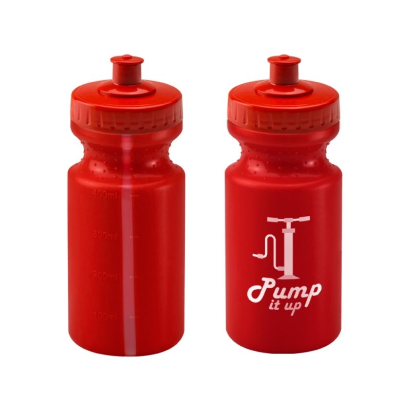 Custom Printed Viz500-RedBody-RedPushPullLid-Branded